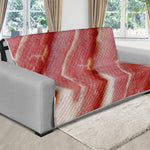 Raw Bacon Print Futon Protector