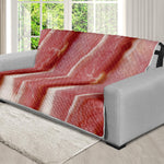 Raw Bacon Print Futon Protector