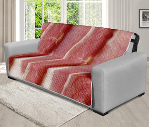 Raw Bacon Print Futon Protector