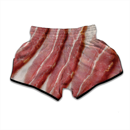 Raw Bacon Print Muay Thai Boxing Shorts