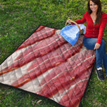 Raw Bacon Print Quilt