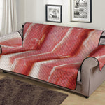 Raw Bacon Print Sofa Protector