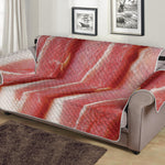 Raw Bacon Print Sofa Protector