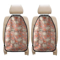 Reading Books And Glasses Pattern Print Car Seat Organizers