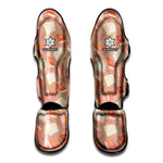 Reading Books And Glasses Pattern Print Muay Thai Shin Guard