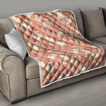 Reading Books And Glasses Pattern Print Quilt