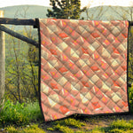 Reading Books And Glasses Pattern Print Quilt