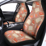 Reading Books And Glasses Pattern Print Universal Fit Car Seat Covers