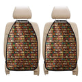 Reading Library Pattern Print Car Seat Organizers