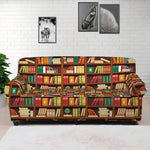 Reading Library Pattern Print Sofa Cover