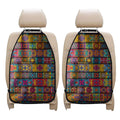 Rectangle Mandala Bohemian Pattern Print Car Seat Organizers
