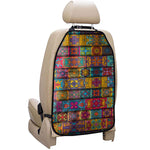 Rectangle Mandala Bohemian Pattern Print Car Seat Organizers