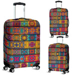 Rectangle Mandala Bohemian Pattern Print Luggage Cover GearFrost
