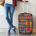 Rectangle Mandala Bohemian Pattern Print Luggage Cover
