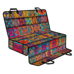 Rectangle Mandala Bohemian Pattern Print Pet Car Back Seat Cover