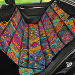 Rectangle Mandala Bohemian Pattern Print Pet Car Back Seat Cover