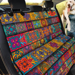 Rectangle Mandala Bohemian Pattern Print Pet Car Back Seat Cover