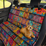 Rectangle Mandala Bohemian Pattern Print Pet Car Back Seat Cover