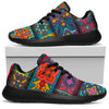 Rectangle Mandala Bohemian Pattern Print Sport Shoes GearFrost