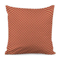 Red And Beige Japanese Pattern Print Pillow Cover