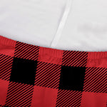 Red And Black Buffalo Check Print Sofa Cover