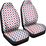 Red And Blue American Star Pattern Print Universal Fit Car Seat Covers