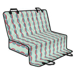 Red And Blue DNA Pattern Print Pet Car Back Seat Cover