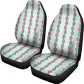 Red And Blue DNA Pattern Print Universal Fit Car Seat Covers