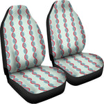 Red And Blue DNA Pattern Print Universal Fit Car Seat Covers
