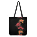 Red And Yellow Japanese Amaryllis Print Tote Bag