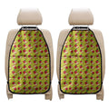 Red Apple Fruit Pattern Print Car Seat Organizers