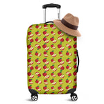 Red Apple Fruit Pattern Print Luggage Cover