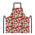 Red Apple Pattern Print Apron