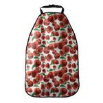 Red Apple Pattern Print Car Seat Organizers