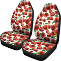 Red Apple Pattern Print Universal Fit Car Seat Covers
