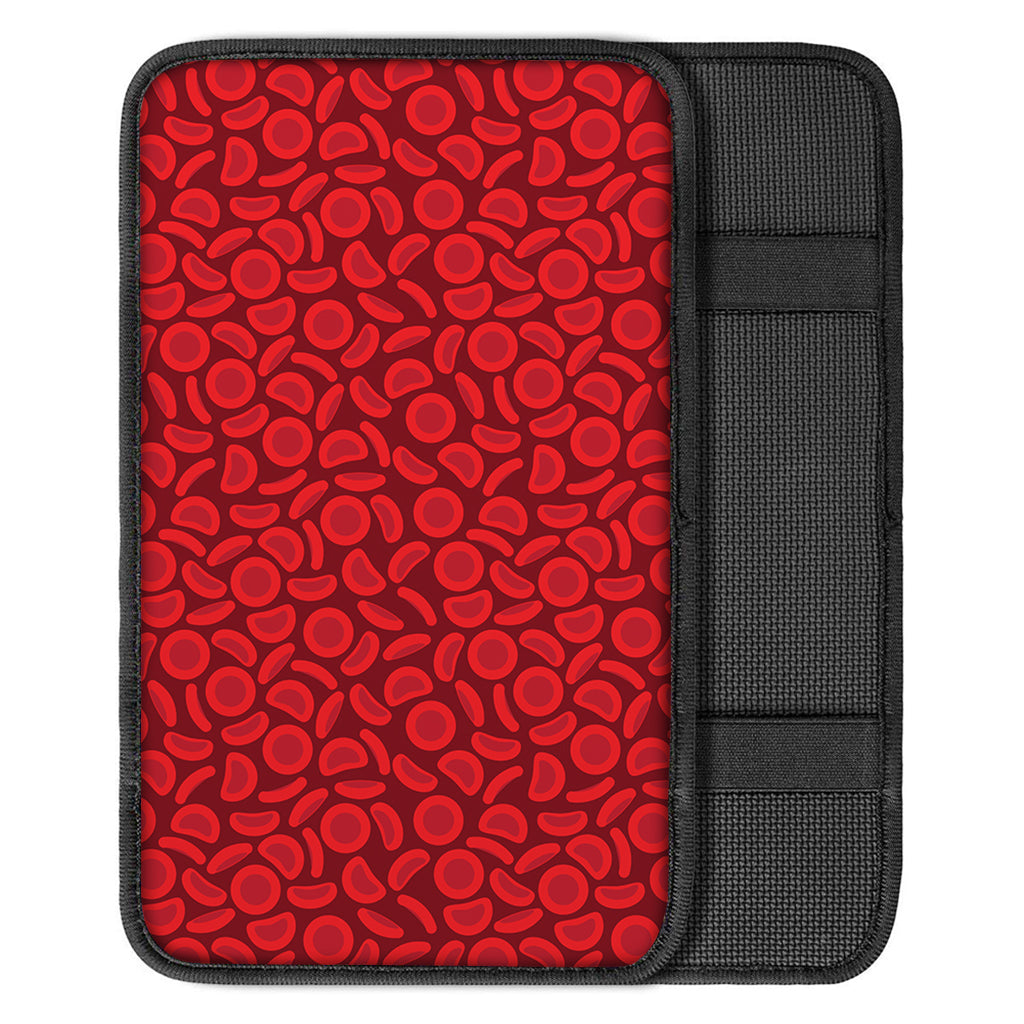 Red Blood Cells Pattern Print Car Center Console Cover