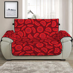 Red Blood Cells Pattern Print Half Sofa Protector