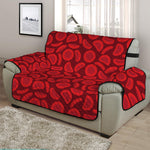 Red Blood Cells Pattern Print Half Sofa Protector