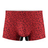 Red Blood Cells Pattern Print Men's Boxer Briefs