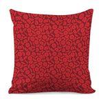 Red Blood Cells Pattern Print Pillow Cover