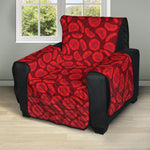 Red Blood Cells Pattern Print Recliner Protector