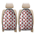 Red Blood Drop Pattern Print Car Seat Organizers
