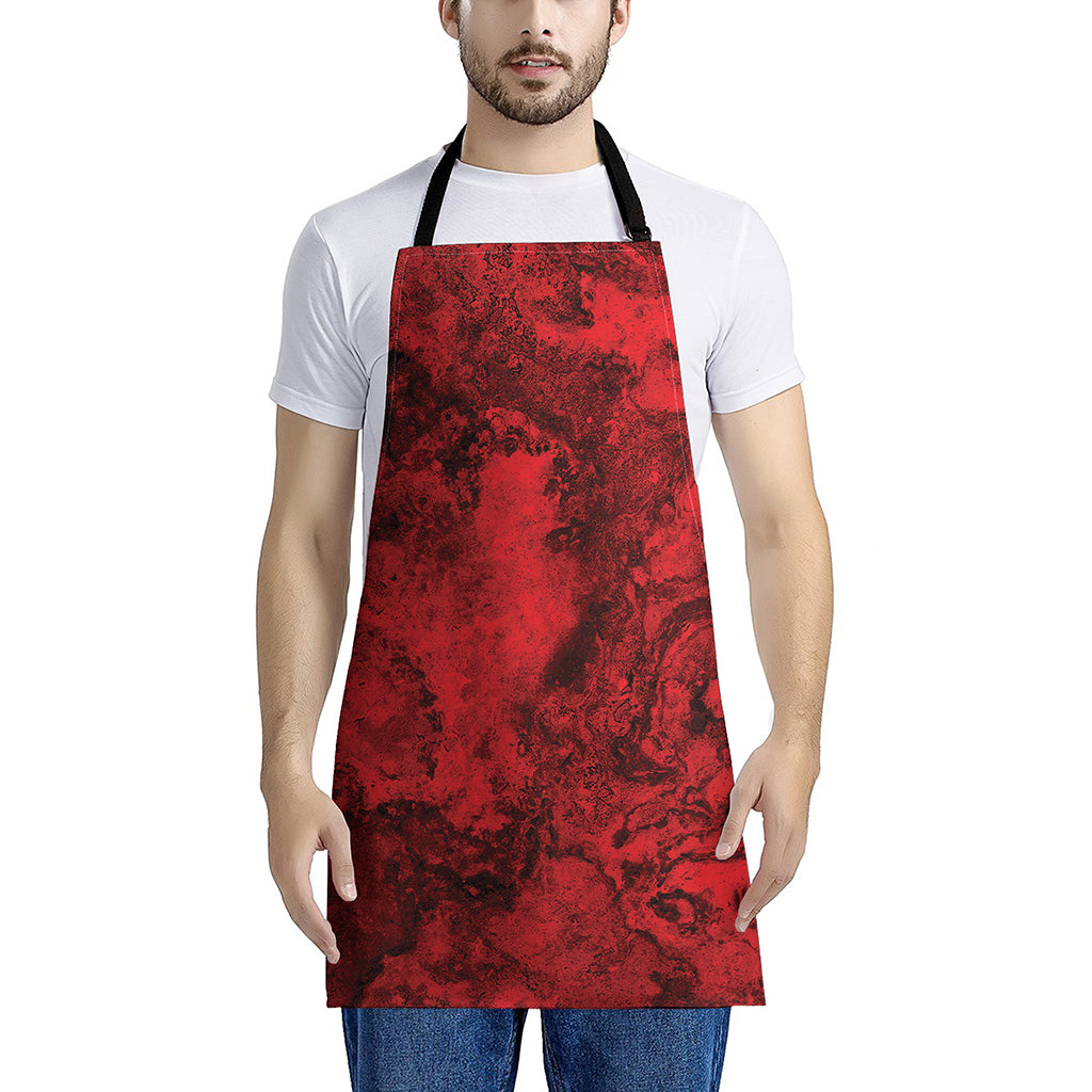 Red Blood Print Apron