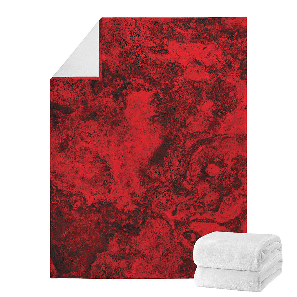 Red Blood Print Blanket