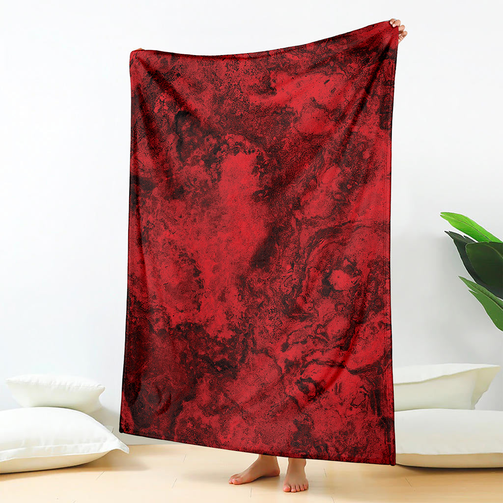 Red Blood Print Blanket