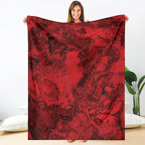 Red Blood Print Blanket