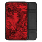 Red Blood Print Car Center Console Cover