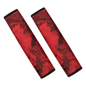 Red Blood Print Car Seat Belt Covers