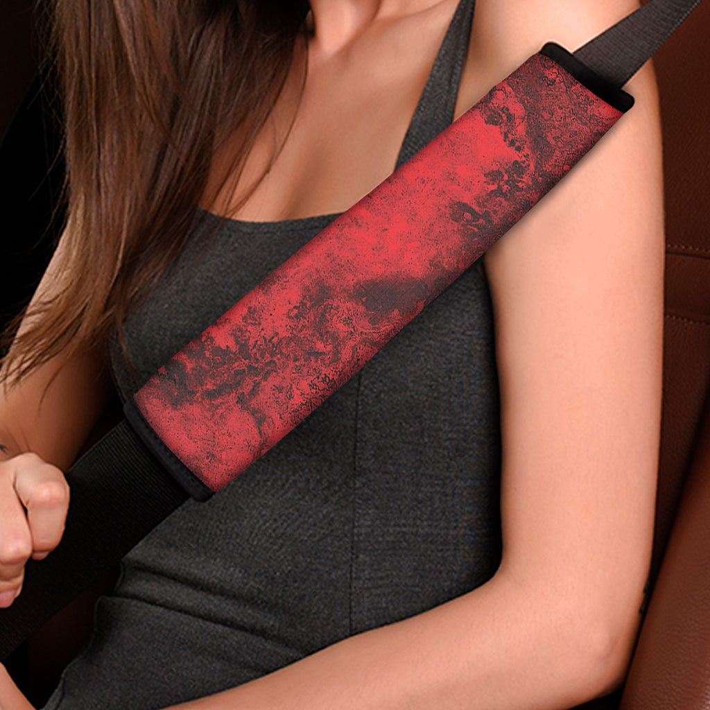 Red Blood Print Car Seat Belt Covers