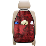 Red Blood Print Car Seat Organizers